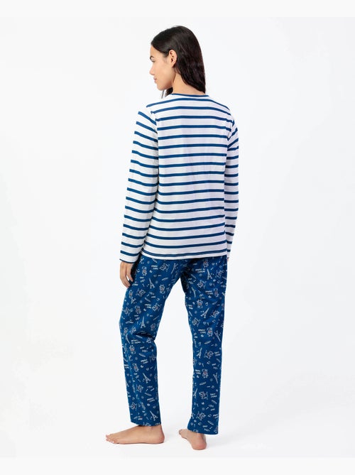 Pyjama manches longues Marie Paris pour femme Disney - Kiabi