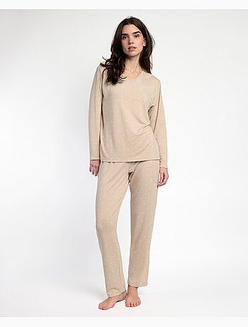 Pyjama manches longues Moons pour femme ADMAS HOME