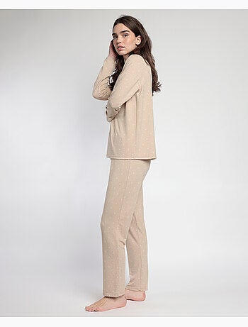 Pyjama manches longues Moons pour femme ADMAS HOME