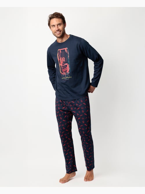 Pyjama manches longues Neon McQueen pour homme CARS - Kiabi
