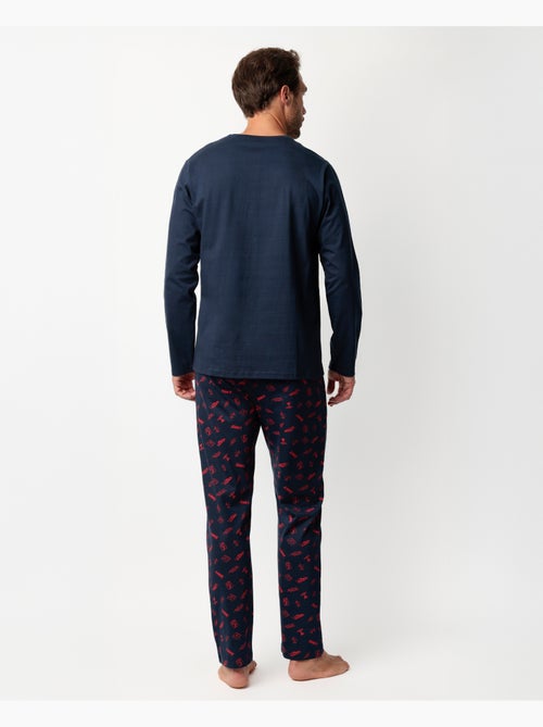 Pyjama manches longues Neon McQueen pour homme CARS - Kiabi