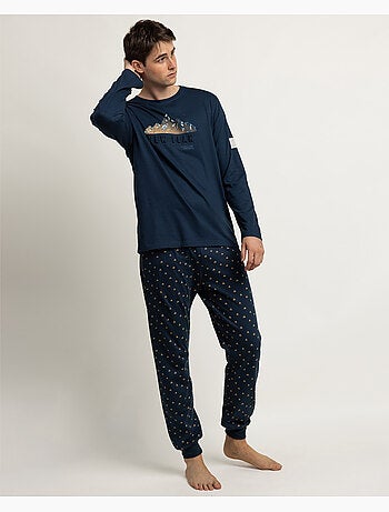 Pyjama manches longues NEW PLAN Terrain pour homme