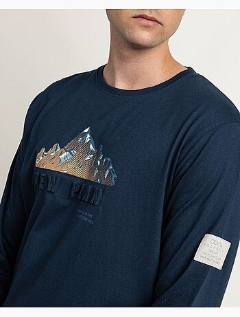Pyjama manches longues NEW PLAN Terrain pour homme