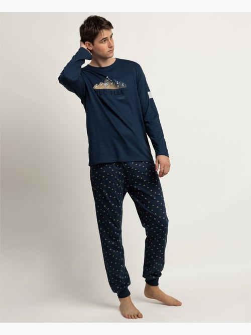Pyjama manches longues NEW PLAN Terrain pour homme - Kiabi Pyjama manches longues NEW PLAN Terrain pour homme - Kiabi