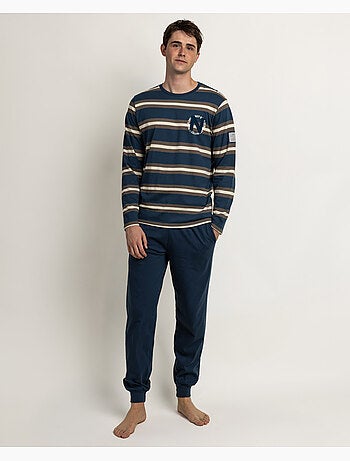 Pyjama manches longues NEW PLAN Terrain pour homme