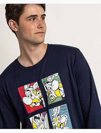 Pyjama manches longues pour homme ASTERIX, inspiré de la BD Astérix