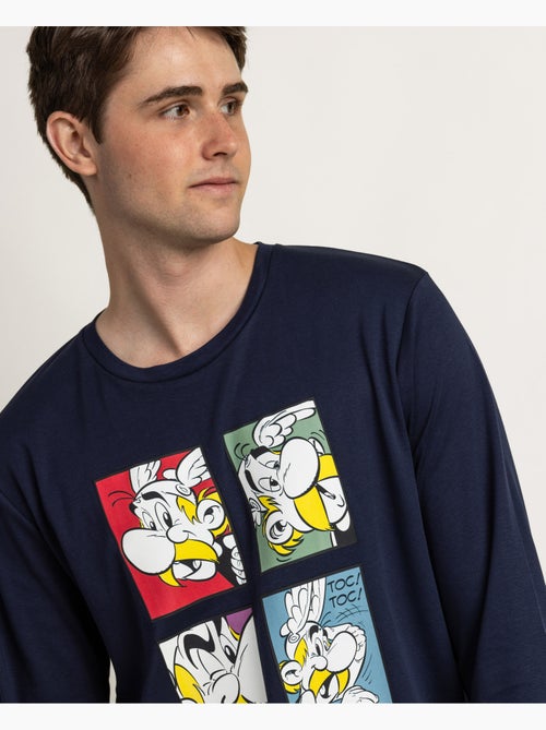 Pyjama manches longues pour homme ASTERIX, inspiré de la BD Astérix - Kiabi