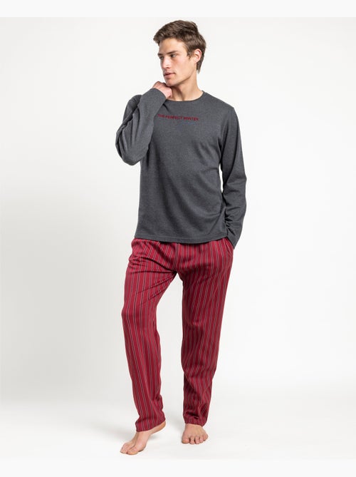 Pyjama manches longues pour homme > : lidéal pour lhiver - Kiabi Pyjama manches longues pour homme > : lidéal pour lhiver - Kiabi