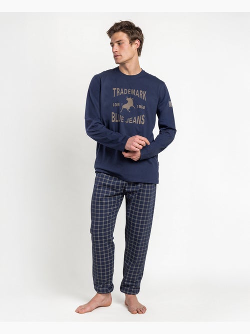 Pyjama manches longues pour homme LOIS Wanted & Wild - Kiabi