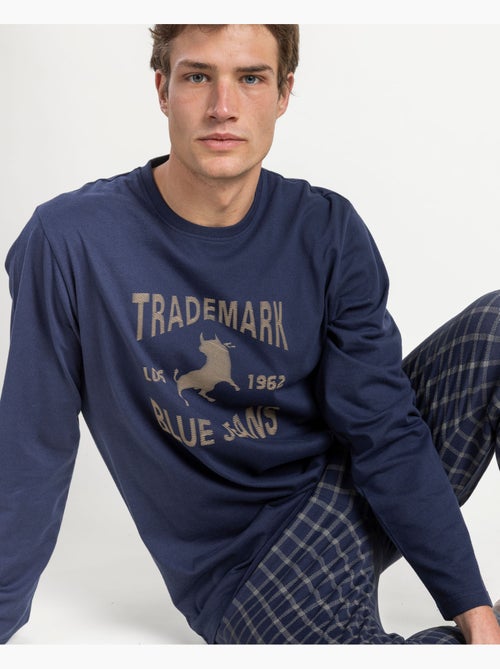 Pyjama manches longues pour homme LOIS Wanted & Wild - Kiabi