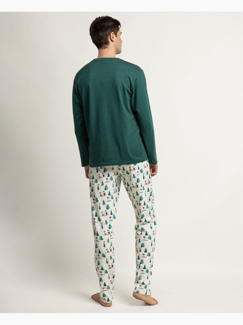 Pyjama manches longues Snoopy Mountain pour homme PEANUTS - Kiabi