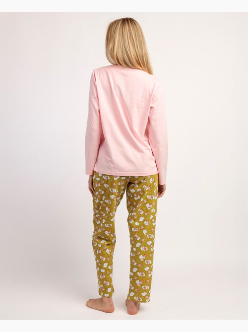 Pyjama manches longues Winnie l'ourson Disney pour femme - Kiabi