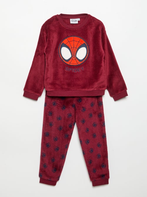 Pyjama 'Marvel' 'Spider-Man' 2 pièces - Sweat + pantalon - Kiabi