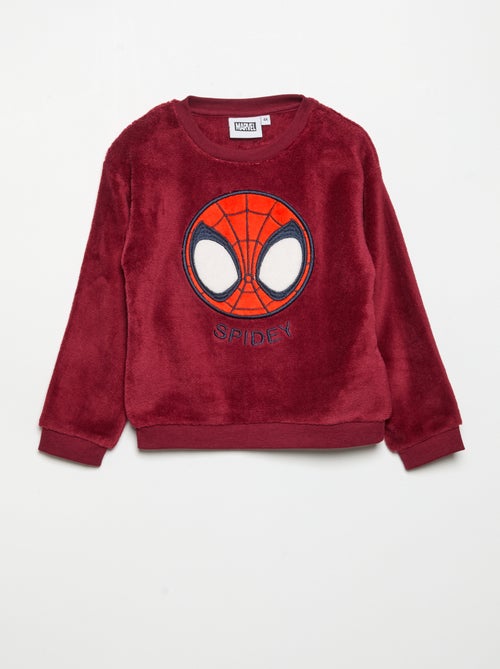Pyjama 'Marvel' 'Spider-Man' 2 pièces - Sweat + pantalon - Kiabi