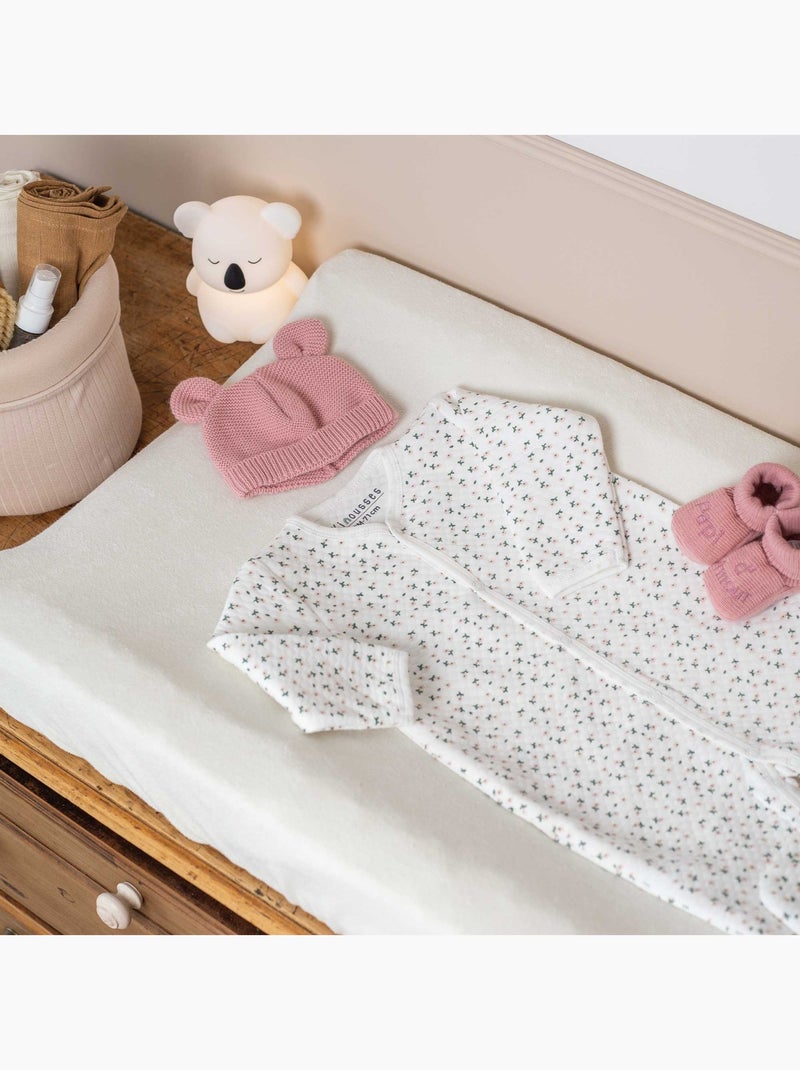 Pyjama Matelassé Blanc - Kiabi