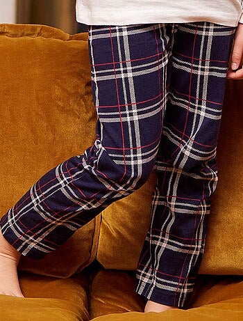 Pyjama MATIN DE NOËL écru/marine - DODO