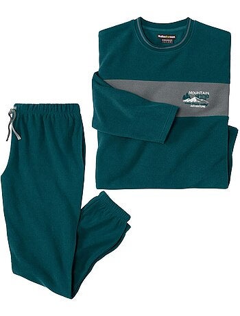 Pyjama micropolaire mountain - atlas for men