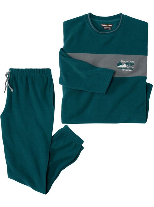 Pyjama micropolaire mountain - atlas for men - Kiabi Pyjama micropolaire mountain - atlas for men - Kiabi