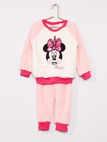 Pyjama 'Minnie' maille peluche