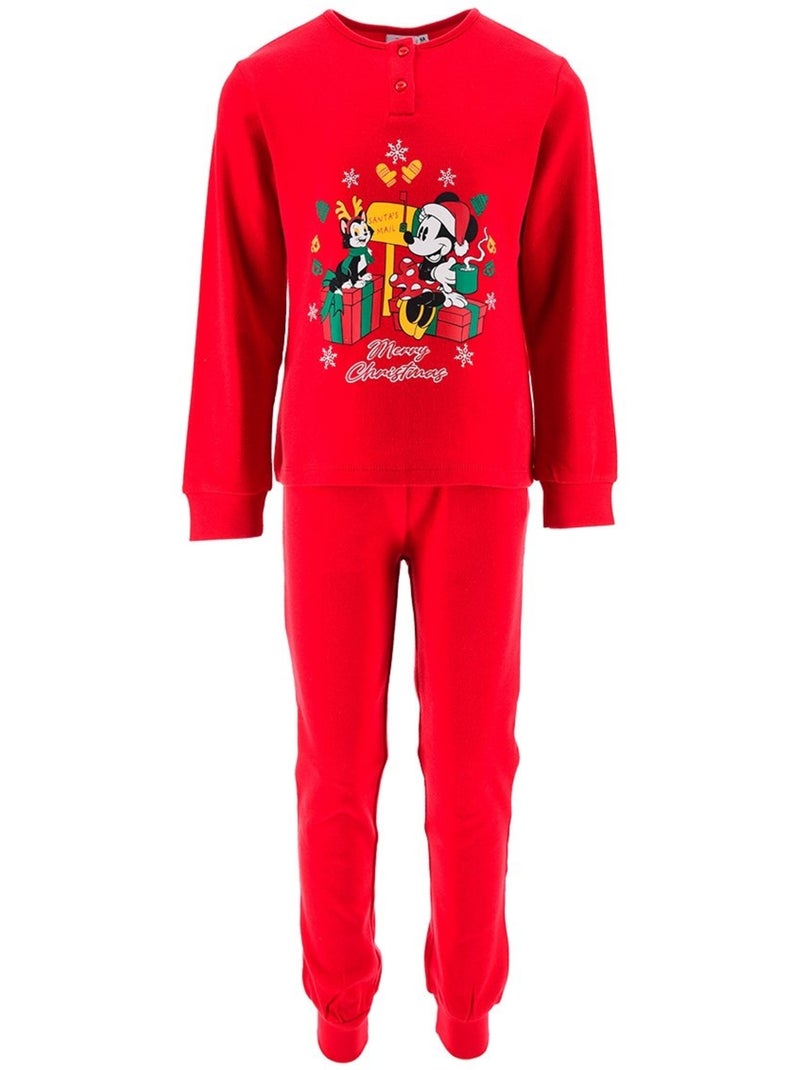 Pyjama Minnie Mouse | Licence Officielle Rouge - Kiabi