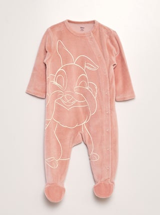 Pyjama 'Miss Bunny' dors-bien en velours