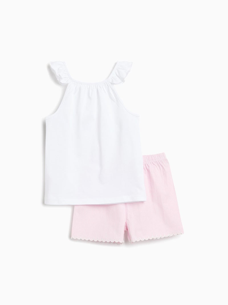 Pyjama MO Fashion Blanc - Kiabi