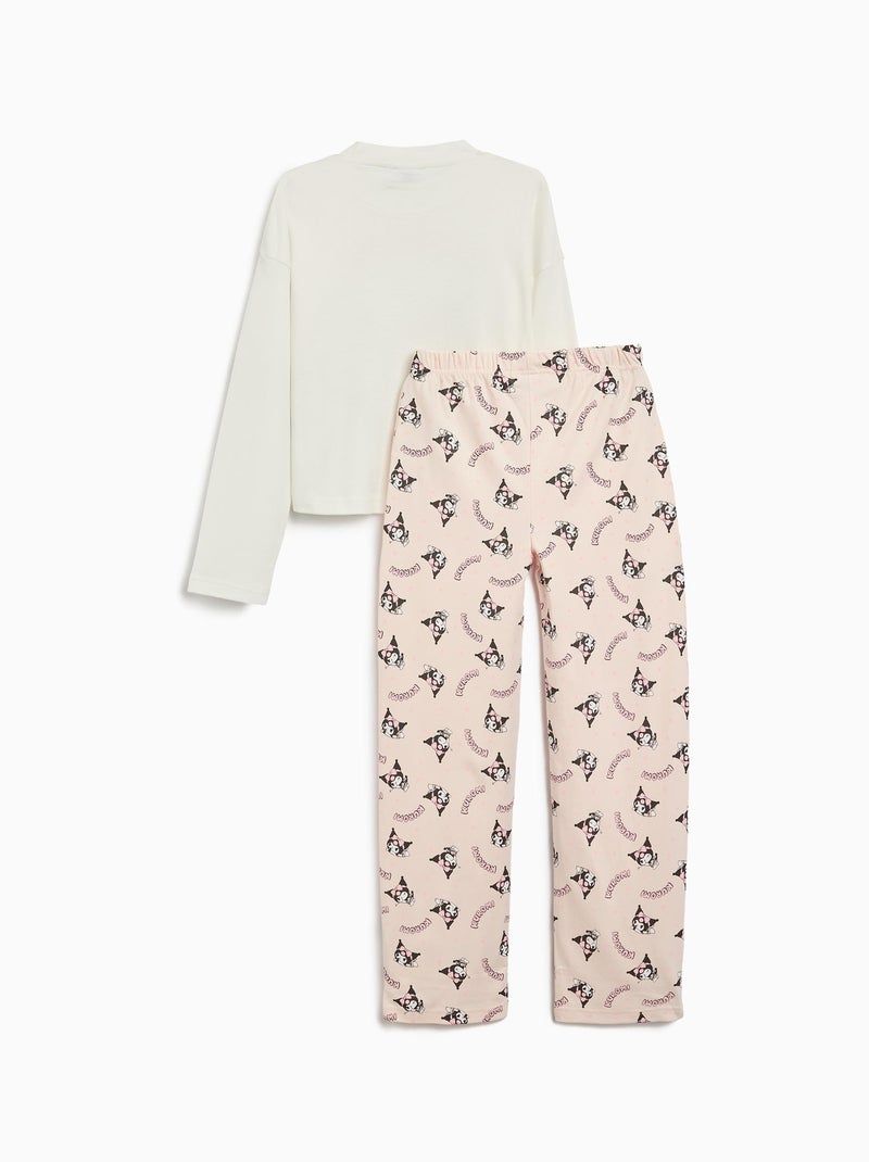 Pyjama, MO Fashion Blanc Rose - Kiabi