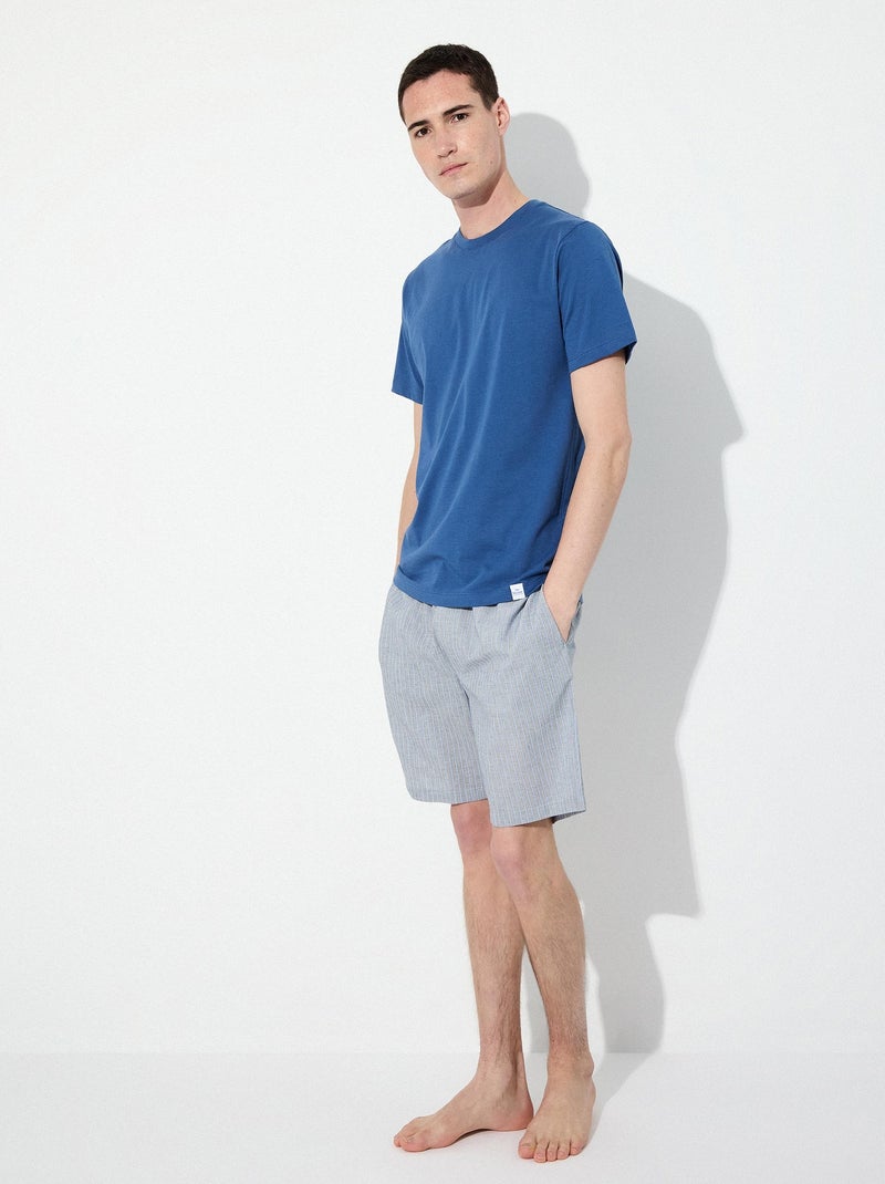 Pyjama MO Fashion Bleu - Kiabi