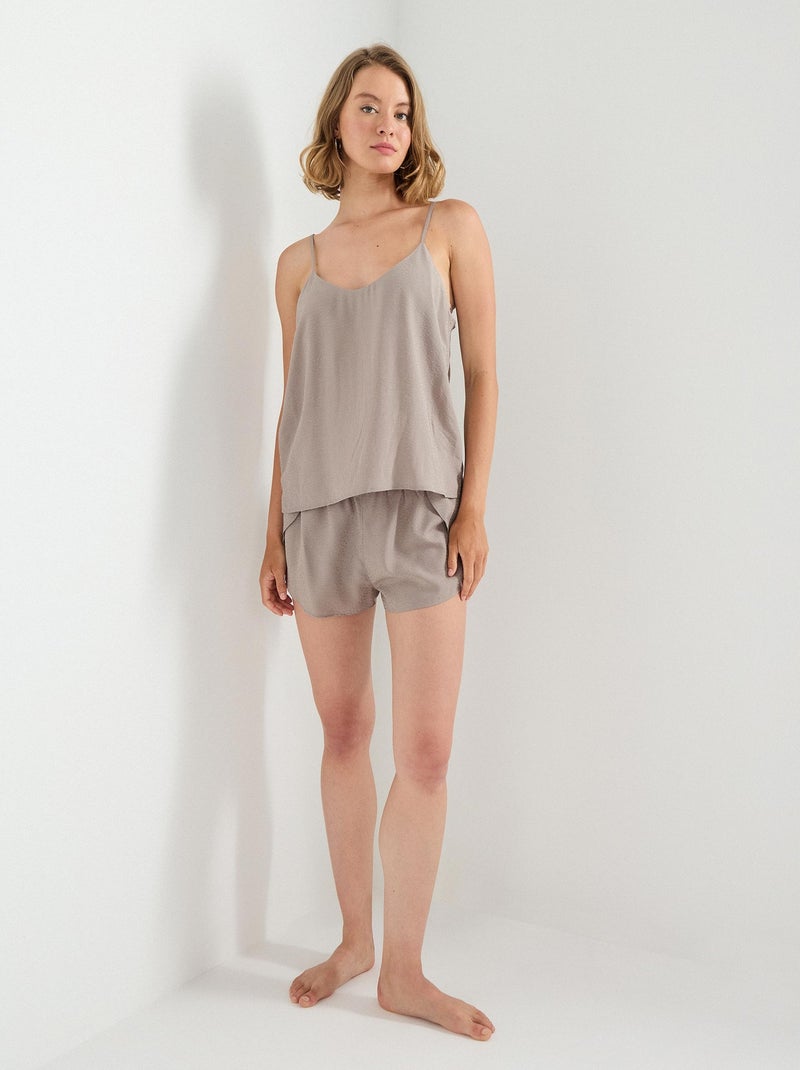 Pyjama MO Fashion Gris - Kiabi