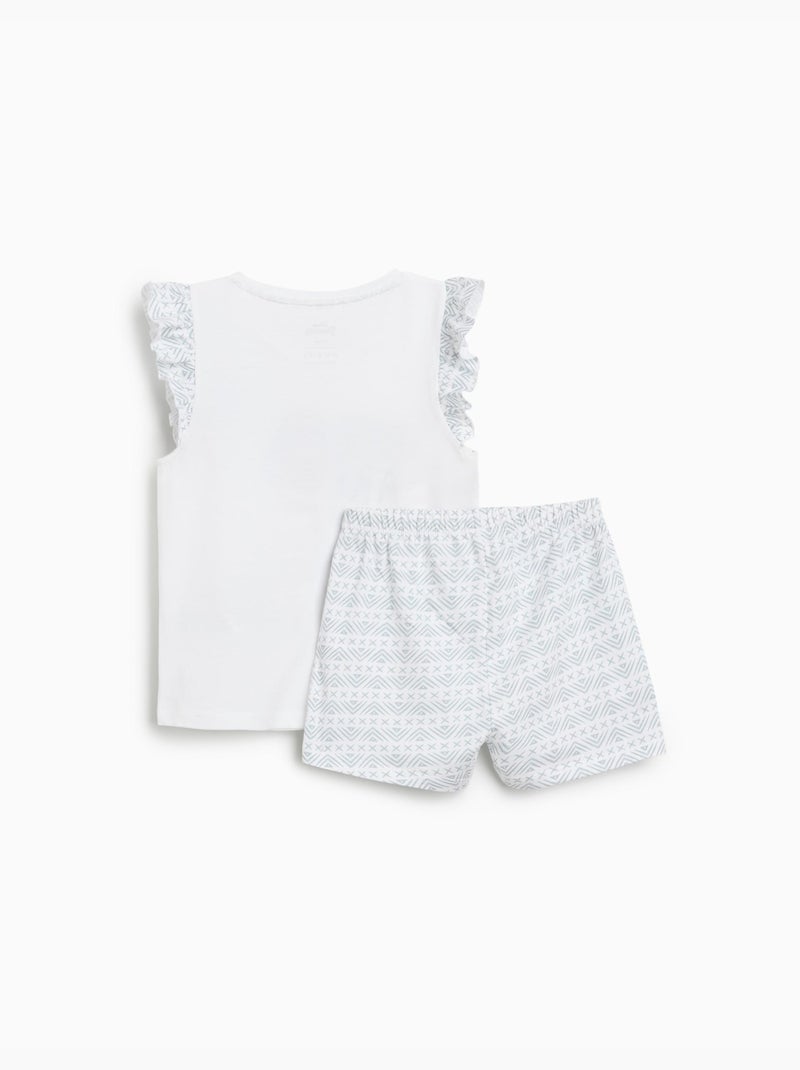 Pyjama « Moana » MO Fashion Blanc - Kiabi