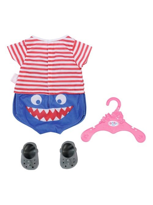 Pyjama motif requin & des pantoufles assorties - Kiabi