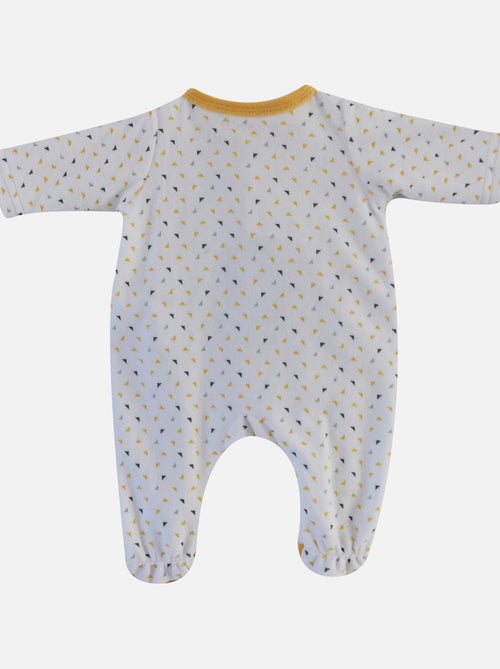 PYJAMA NAISSANCE EMERY VELOURS RASE - Kiabi