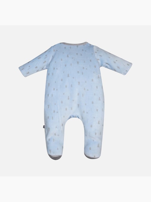 PYJAMA NAISSANCE FABBIO VELOURS RASE - Kiabi