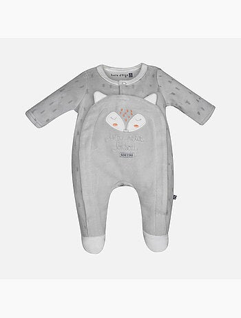 PYJAMA NAISSANCE FABRIZIO VELOURS RASE