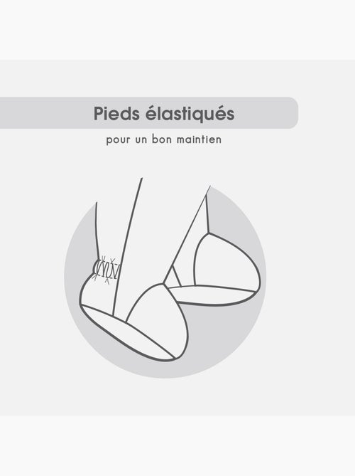 PYJAMA NAISSANCE FABRIZIO VELOURS RASE - Kiabi