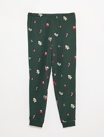 Pyjama 'Noël' 2 pièces - T-shirt à manches longues + pantalon