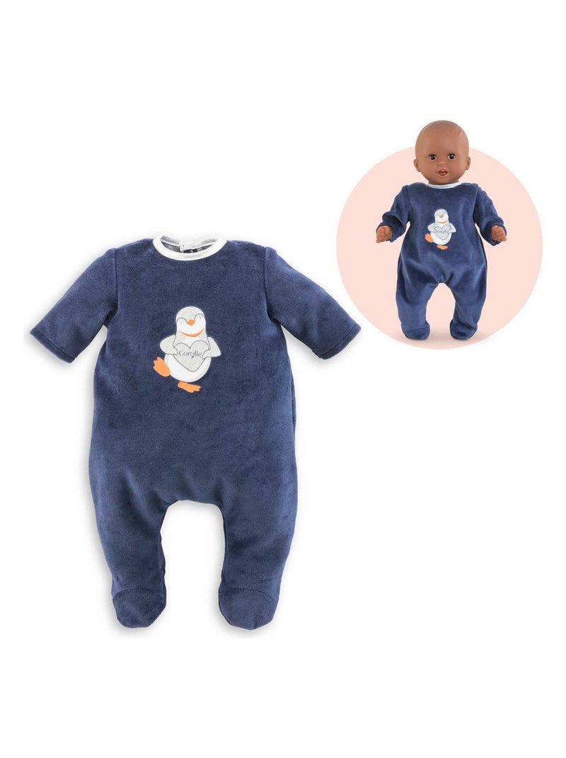 Pyjama Dors-Bien En Jersey De Coton Pour Poupon 30 Cm – Certifié OEKO-TEX, Doux Et Confortable – Francette Création