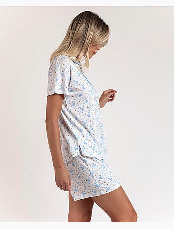 Pyjama ouvert à manches courtes pour femme ADMAS Danse avec les cygnes