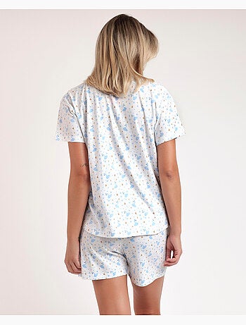 Pyjama ouvert à manches courtes pour femme ADMAS Danse avec les cygnes