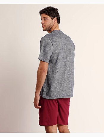 Pyjama ouvert à manches courtes pour homme, style voile, ANTONIO MIRO