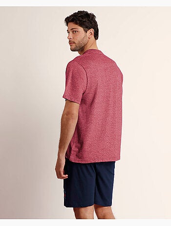 Pyjama ouvert à manches courtes pour homme, style voile, ANTONIO MIRO