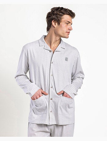 Pyjama ouvert à manches longues ADMAS CLASSIC pour homme