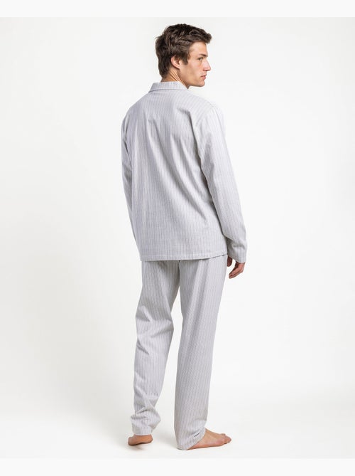 Pyjama ouvert à manches longues ADMAS CLASSIC pour homme - Kiabi
