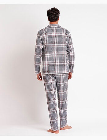 Pyjama ouvert à manches longues Boston pour homme ADMAS