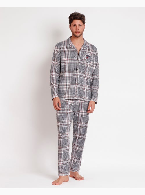 Pyjama ouvert à manches longues Boston pour homme ADMAS - Kiabi Pyjama ouvert à manches longues Boston pour homme ADMAS - Kiabi