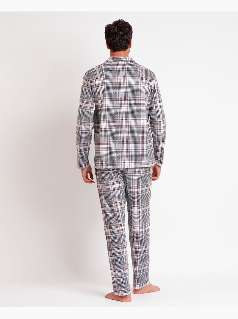 Pyjama ouvert à manches longues Boston pour homme ADMAS Beige - Kiabi