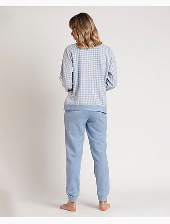 Pyjama ouvert à manches longues en maille Milano pour femme ADMAS Dream