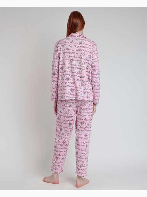 Pyjama ouvert à manches longues Marie pour femme Disney - Kiabi Pyjama ouvert à manches longues Marie pour femme Disney - Kiabi