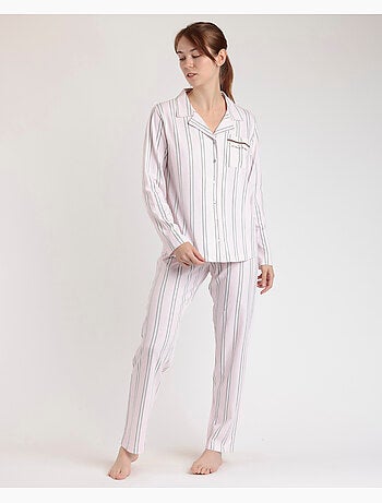 Pyjama ouvert à manches longues pour femme ADMAS CLASSIC Magic Time
