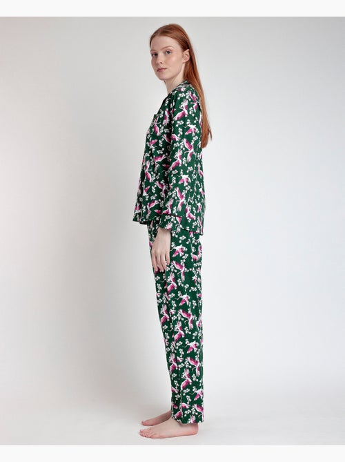 Pyjama ouvert à manches longues pour femme ADMAS GARDEN Wild Nature - Kiabi